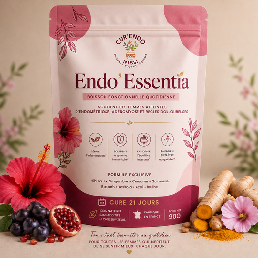Endo’Essentia – La poudre nutritionnelle pensée pour le terrain endométriose - adénomyose - règles douloureuses