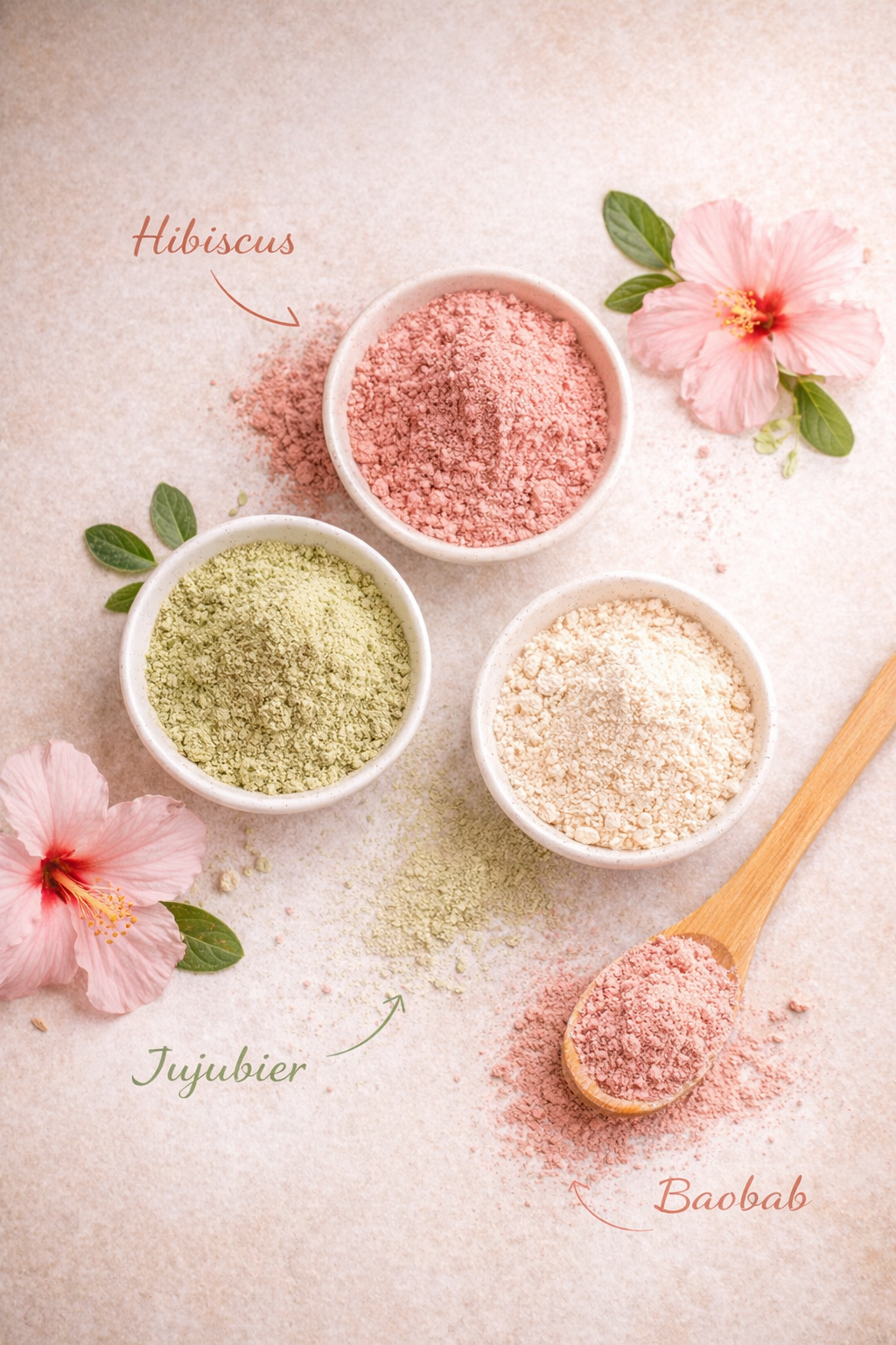 NISSI Glow – Masque Botanique Éclat - Rituel beauté naturel – Hibiscus, Baobab & Jujubier