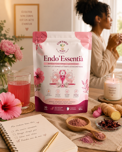 Endo’Essentia – La poudre nutritionnelle pensée pour le terrain endométriose - adénomyose - règles douloureuses