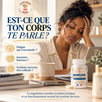 MAGNÉSIUM+ - Magnésium bisglycinate, Zinc & Vitamine B6
