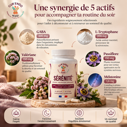 SÉRÉNITÉ® — Routine du soir & endormissement