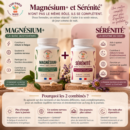 SÉRÉNITÉ® — Routine du soir & endormissement
