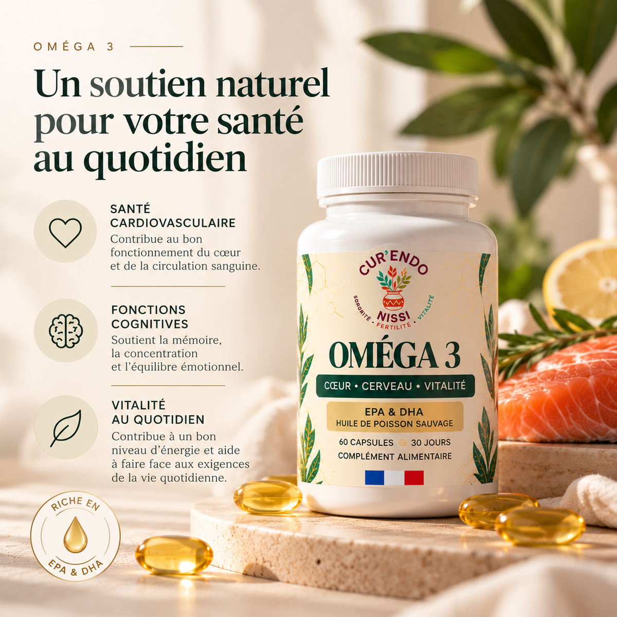 OMÉGA 3 EPAX® — EPA & DHA | Cœur & cerveau