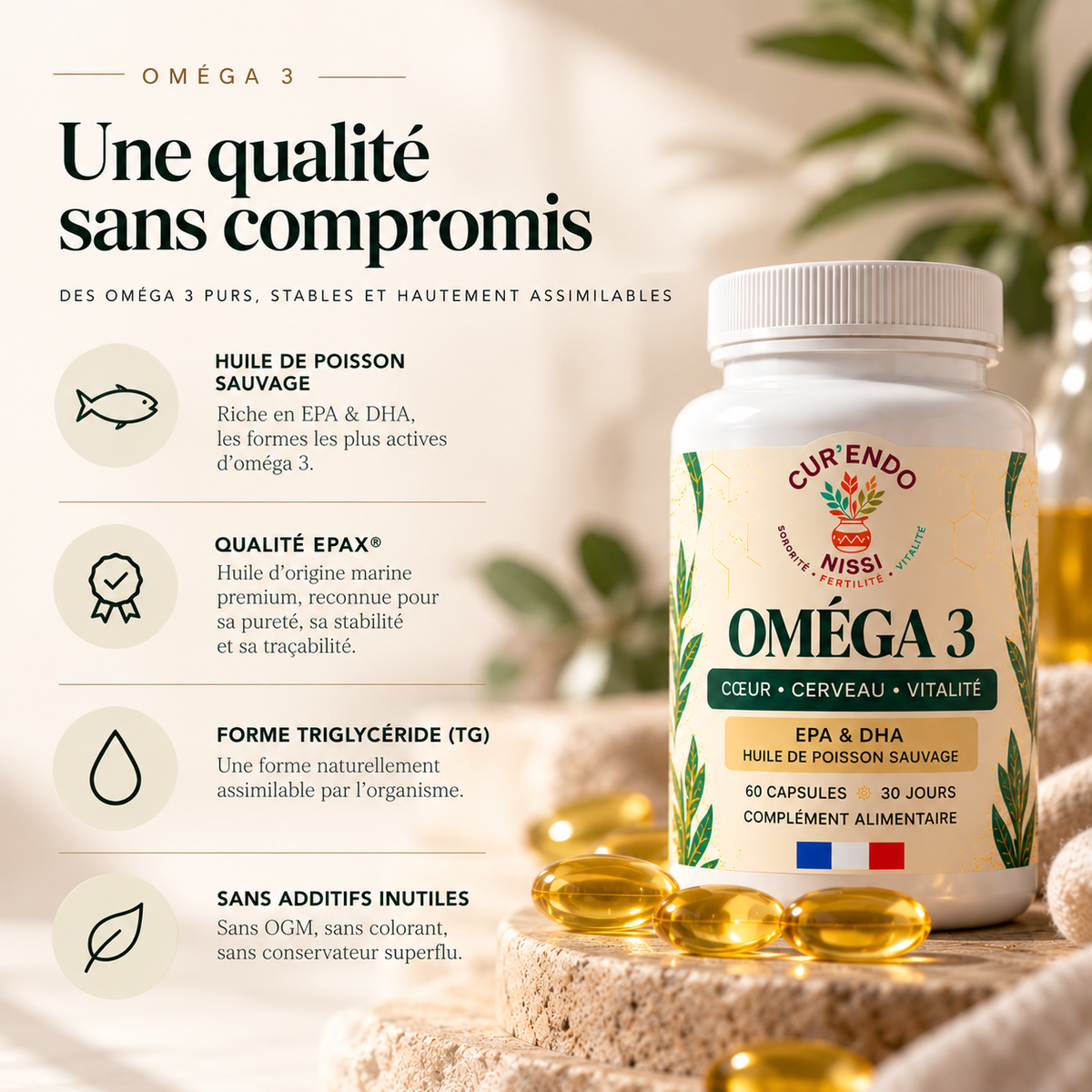 OMÉGA 3 EPAX® — EPA & DHA | Cœur & cerveau