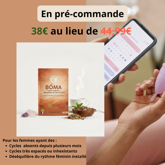 BÓMA – Infusion naturelle d’ancrage du rythme féminin