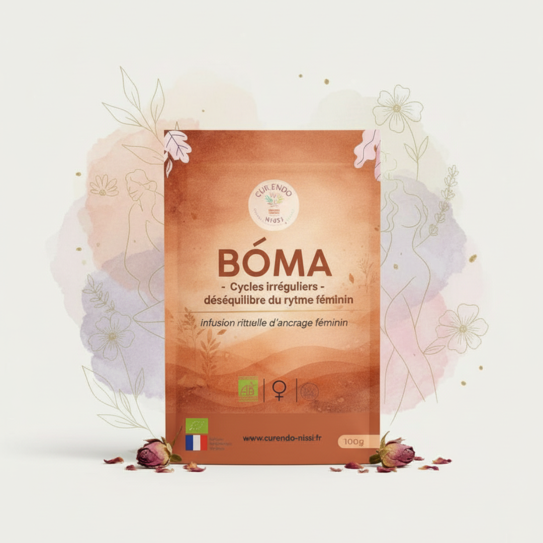 BÓMA – Infusion naturelle d’ancrage du rythme féminin